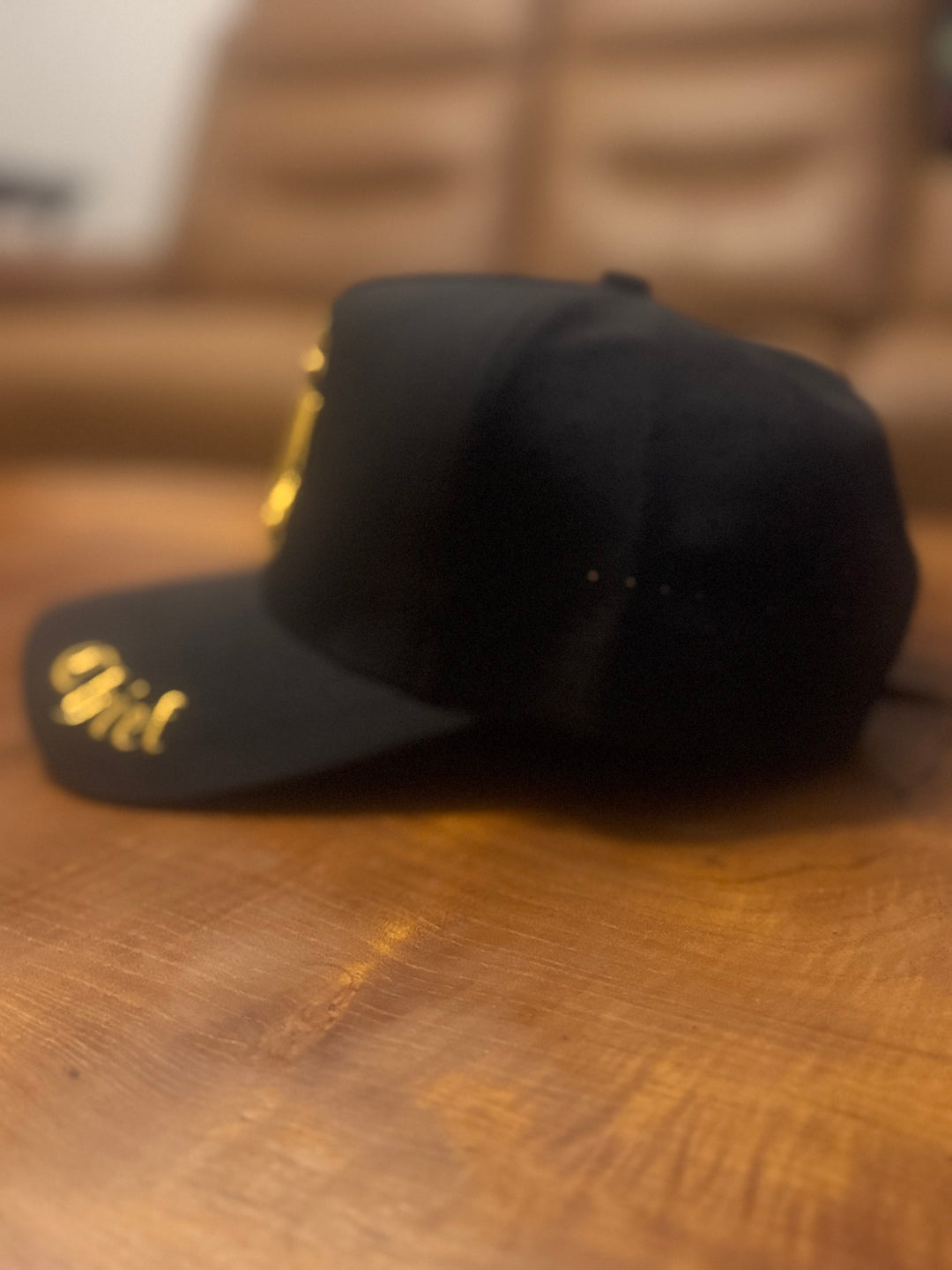 No.183 Premium Mid-Profile Chief Anchor Snapback Vented | Everyday Cap | Embroidered Brim (Black) $34.99 | Free Shipping