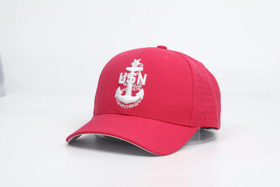 No.108 ***PRE-ORDER*** available 01OCT26 for delivery|Premium Pink CPO|SCPO|MCPO|white Embroidery| Laser Vented Snapback|$34.99| Free Shipping