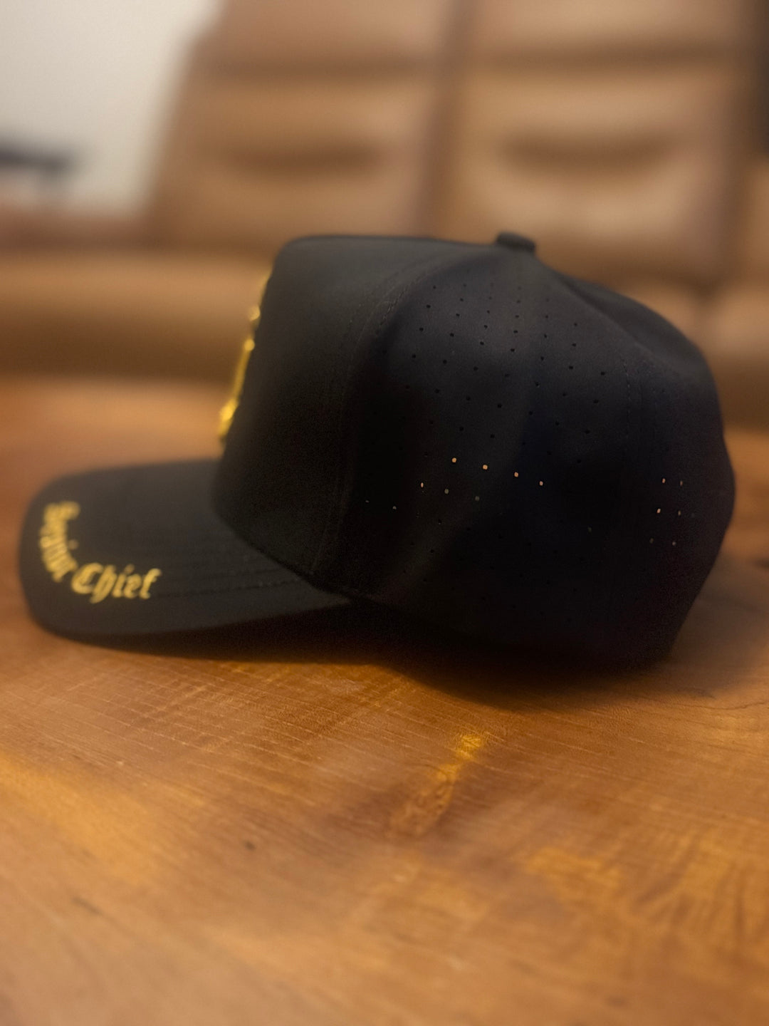 No.184 Premium Mid-Profile Senior Chief Anchor Snapback Vented | Everyday Cap | Embroidered Brim (Black) $34.99 | Free Shipping (Copy)