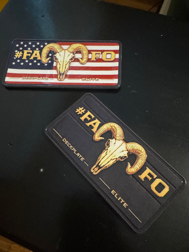 FAFO Patch set 2”x4” morale patches with Velcro back - $14.99 - Free Shipping