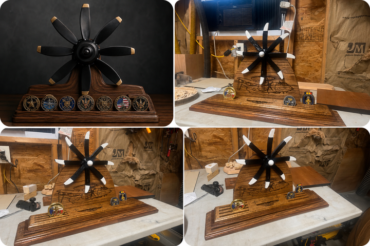 Challenge Coin Rack+ Free Shipping
