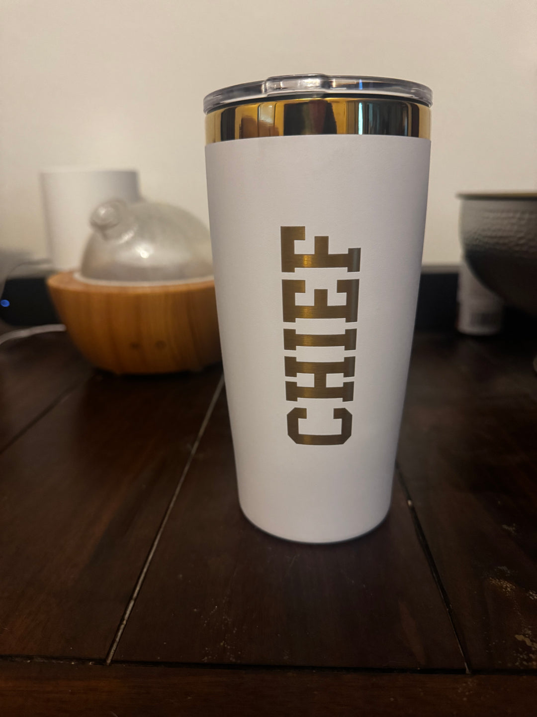 20 Ounce Tumbler Gold Engraved|$29.99|Free Shipping