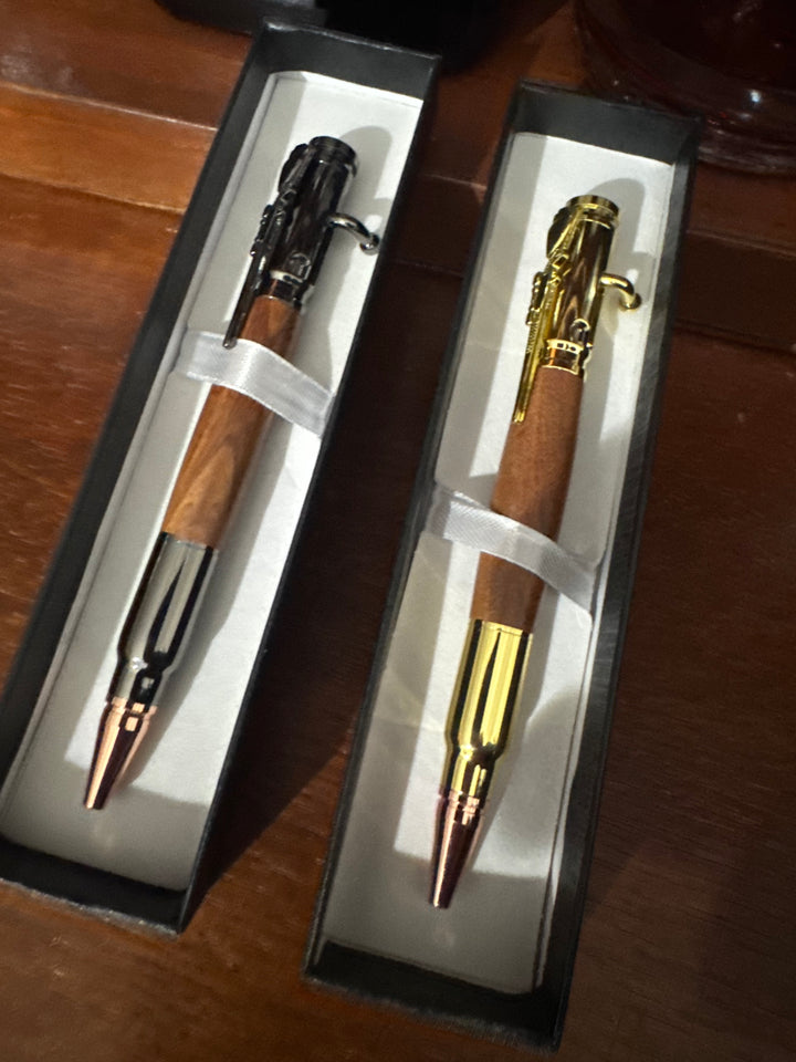 Luxury Hand-Turned Wooden Pen | Artisan Writing Instruments - Free Personal Engraving &amp; Free Shipping
