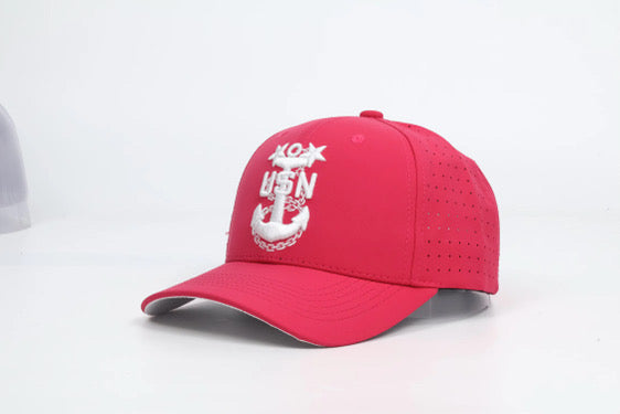 No.108 ***PRE-ORDER*** available 01OCT26 for delivery|Premium Pink CPO|SCPO|MCPO|white Embroidery| Laser Vented Snapback|$34.99| Free Shipping