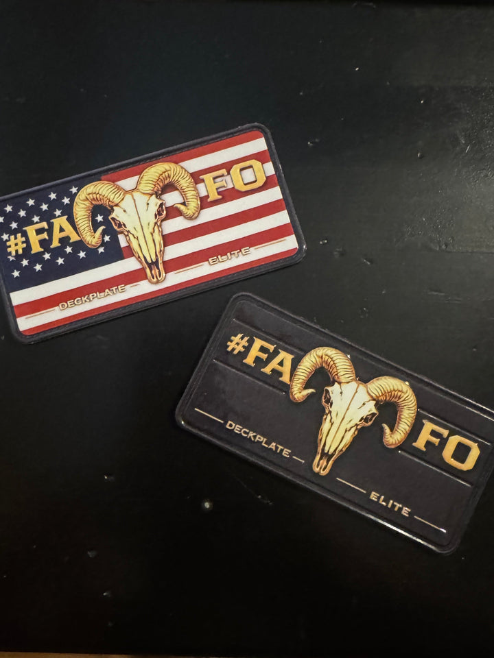 FAFO Patch set 2”x4” morale patches with Velcro back - $14.99 - Free Shipping
