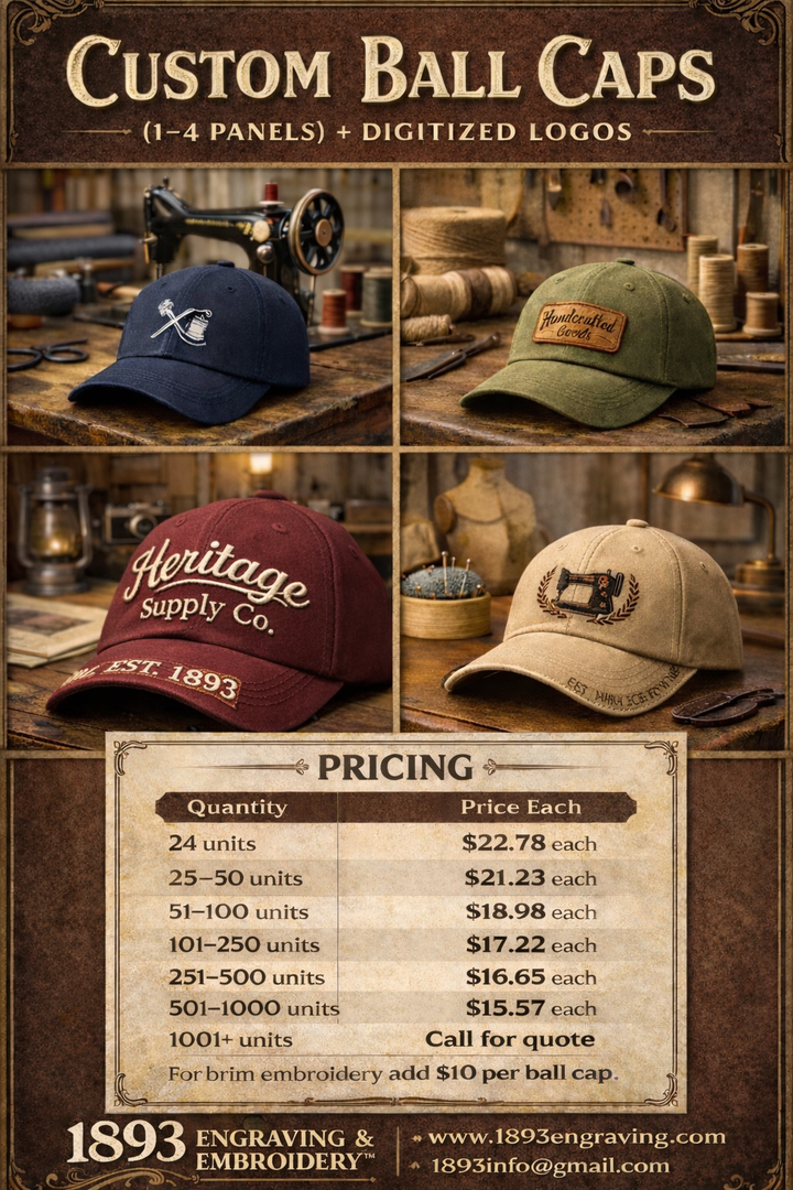Custom Embroidered Ballcaps