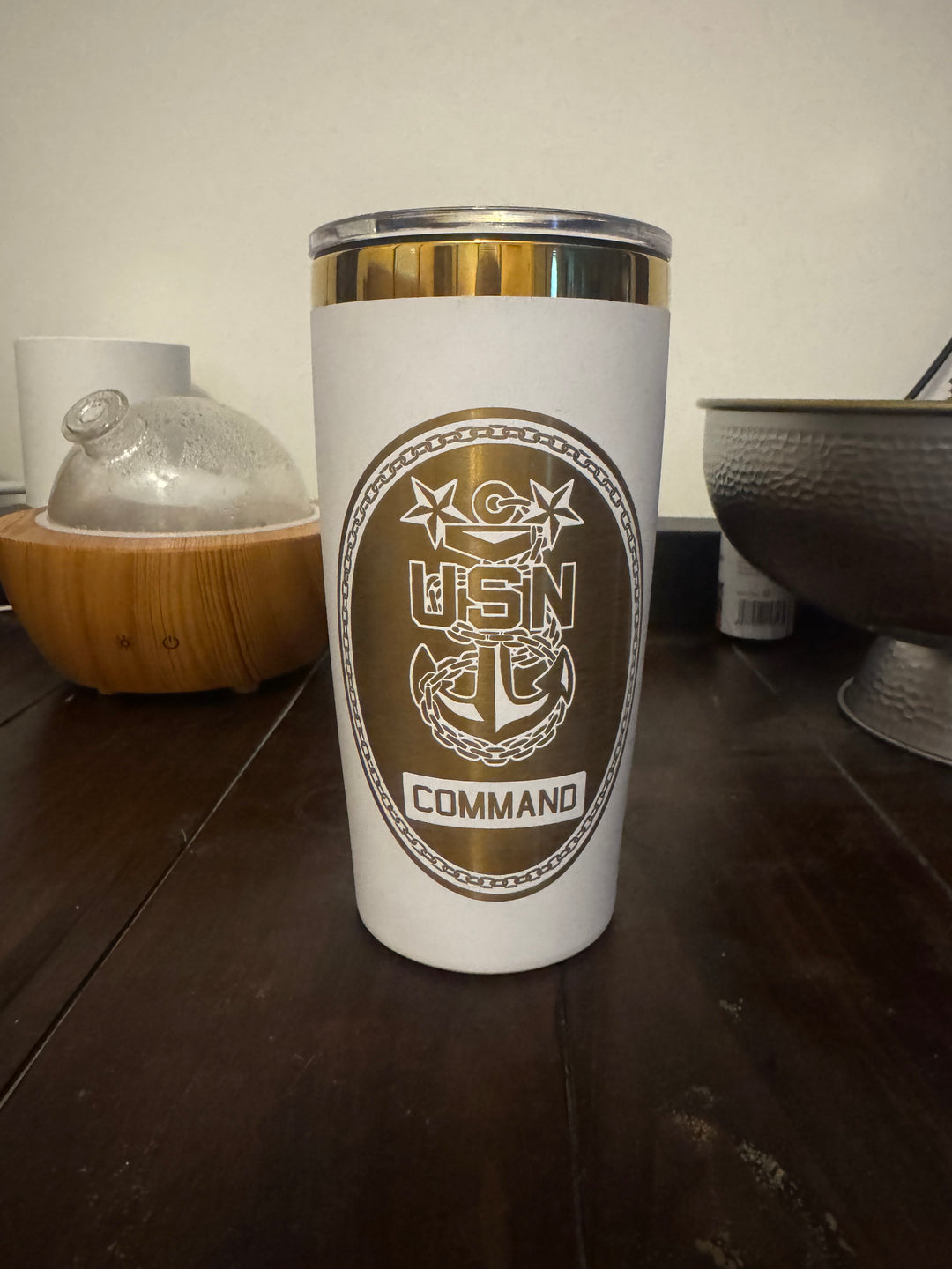 20 Ounce Tumbler Gold Engraved|$29.99|Free Shipping