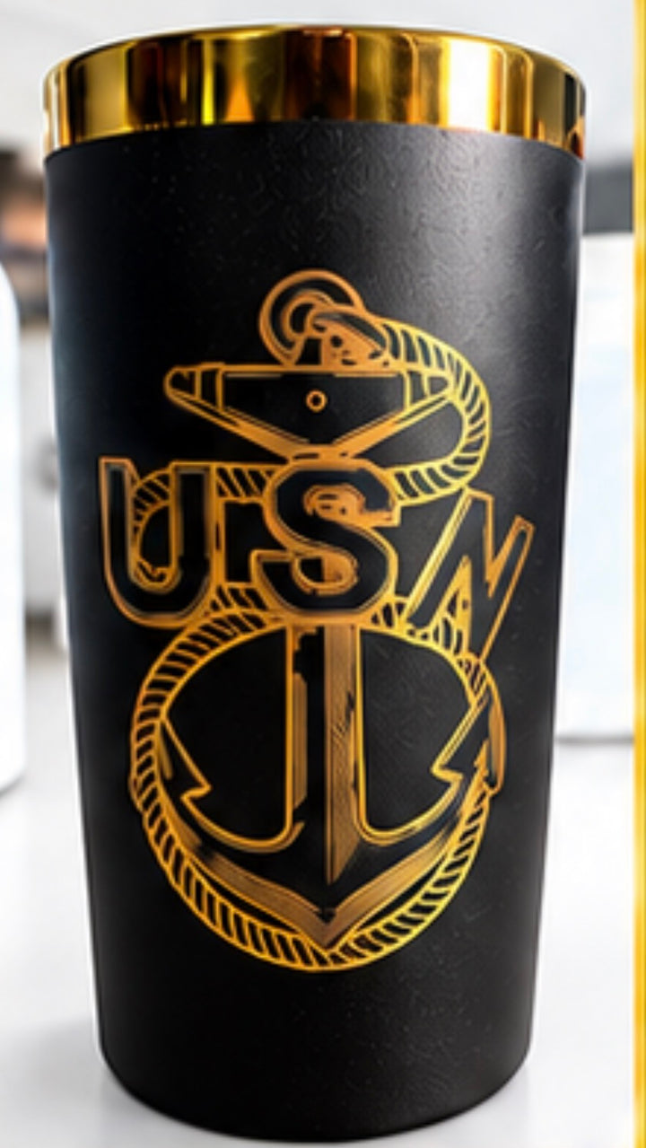 20 Ounce Tumbler Gold Engraved|$29.99|Free Shipping