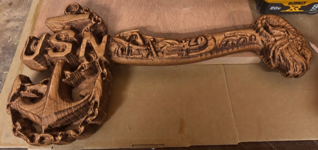 20”x10” Chief Anchor Hatchet |  $249| Free Shipping