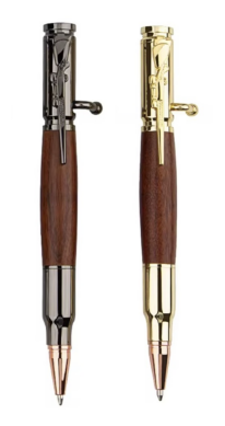 Luxury Hand-Turned Wooden Pen | Artisan Writing Instruments - Free Personal Engraving &amp; Free Shipping