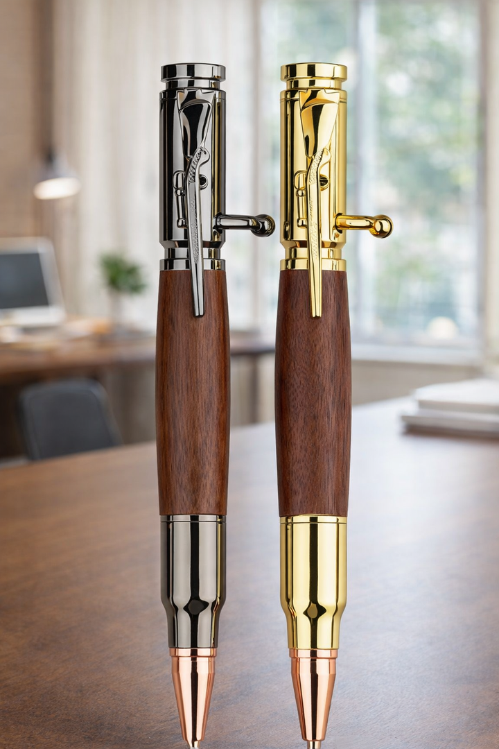 Luxury Hand-Turned Wooden Pen | Artisan Writing Instruments - Free Personal Engraving &amp; Free Shipping