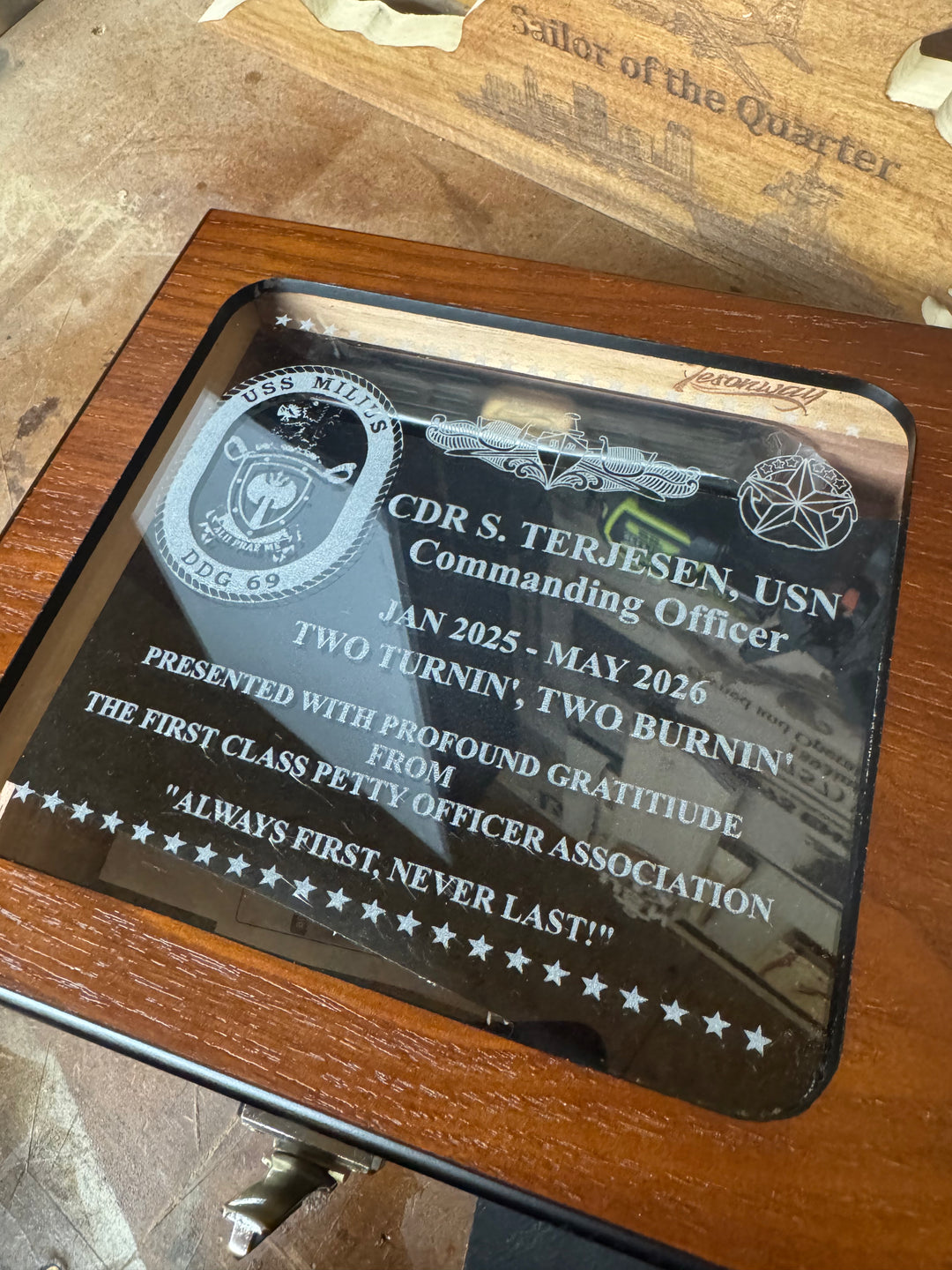 Handcrafted Wooden Cigar Humidor | Spanish Cedar | Engraved - $124.99 | Free Shipping