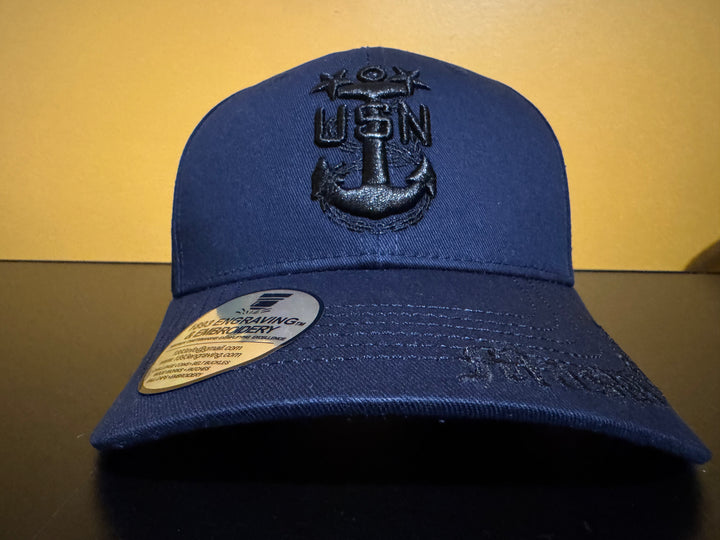 No. 65 Premium Master Chief Velcro Back Ball Cap - Blue $29.99