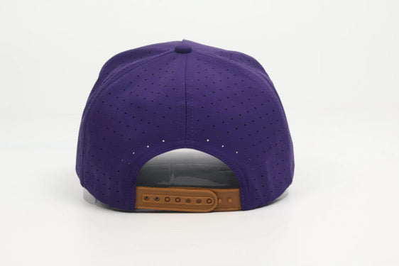 No.11 Premium Senior Chief Snapback Ballcap with Embroidered Brim (Purple) $34.99+ Free Shipping