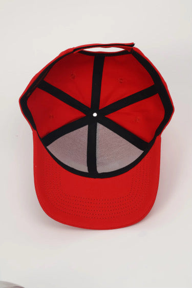 No.555 Premium Red CPO|SCPO|MCPO|Black Embroidery Snapback|$34.99|Free Shipping