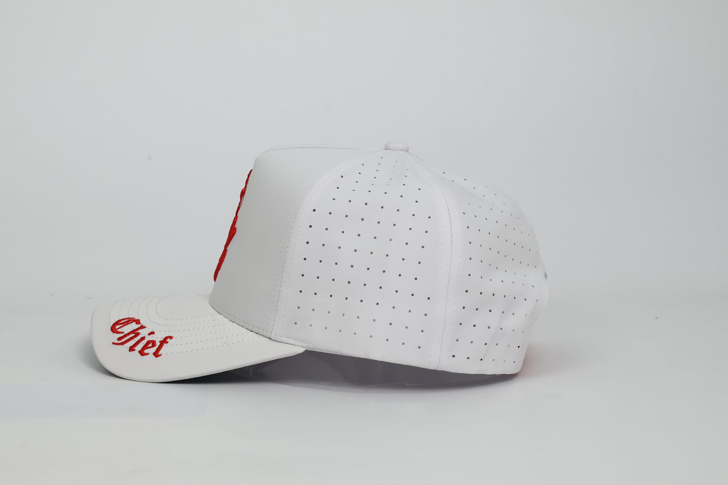 No.914 Premium White CPO|SCPO|MCPO|Red Embroidery Snapback|$34.99|Free Shipping