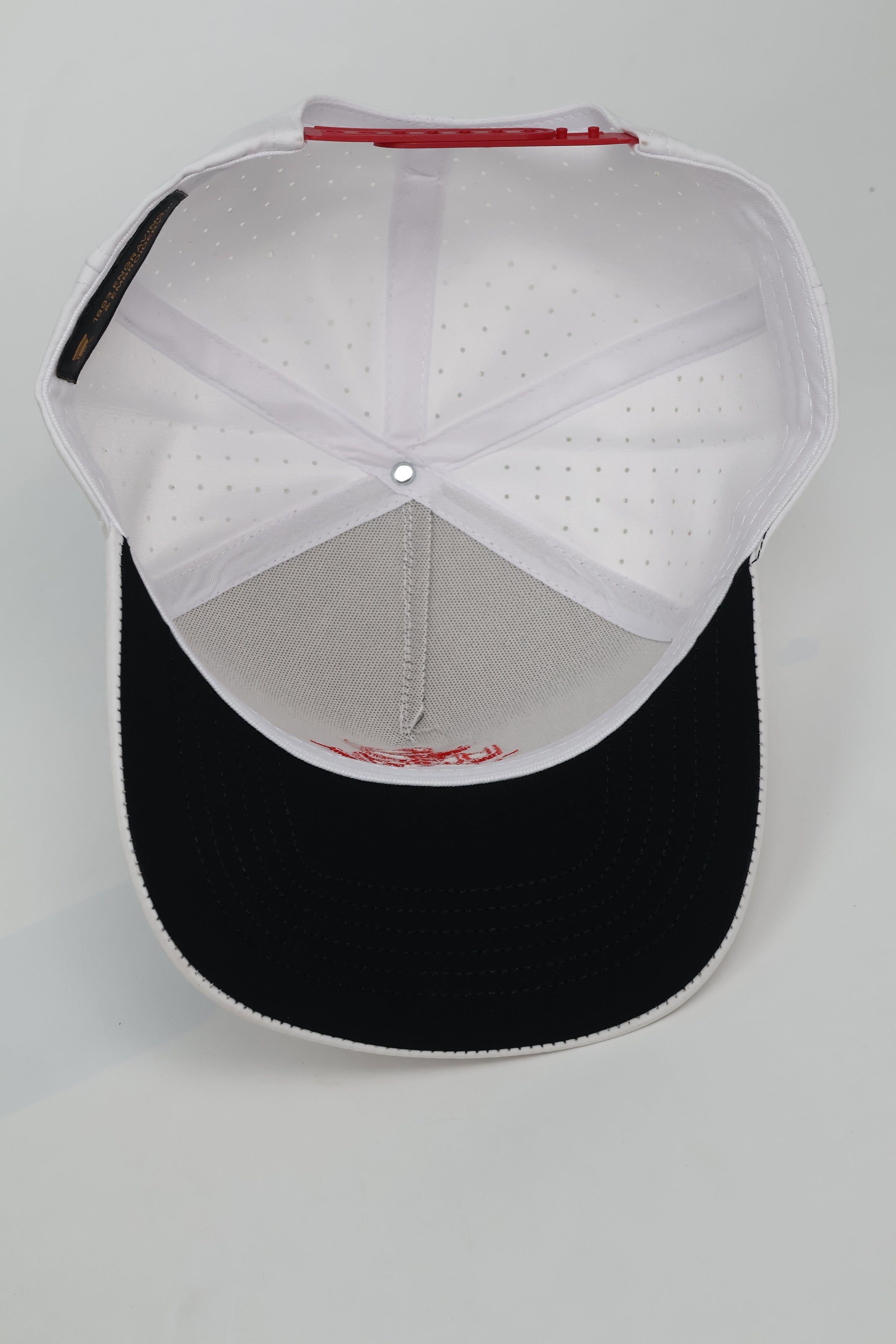 No.914 Premium White CPO|SCPO|MCPO|Red Embroidery Snapback|$34.99|Free Shipping