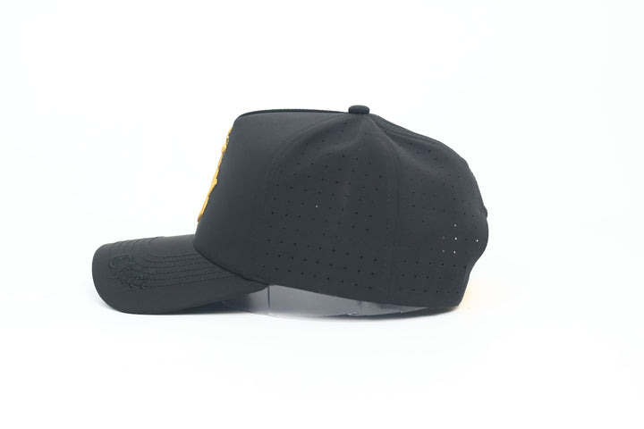 No.82 Premium Chief Heritage Anchor Snapback Vented Cap with Embroidered Brim (Black) $34.99+ Free Shipping