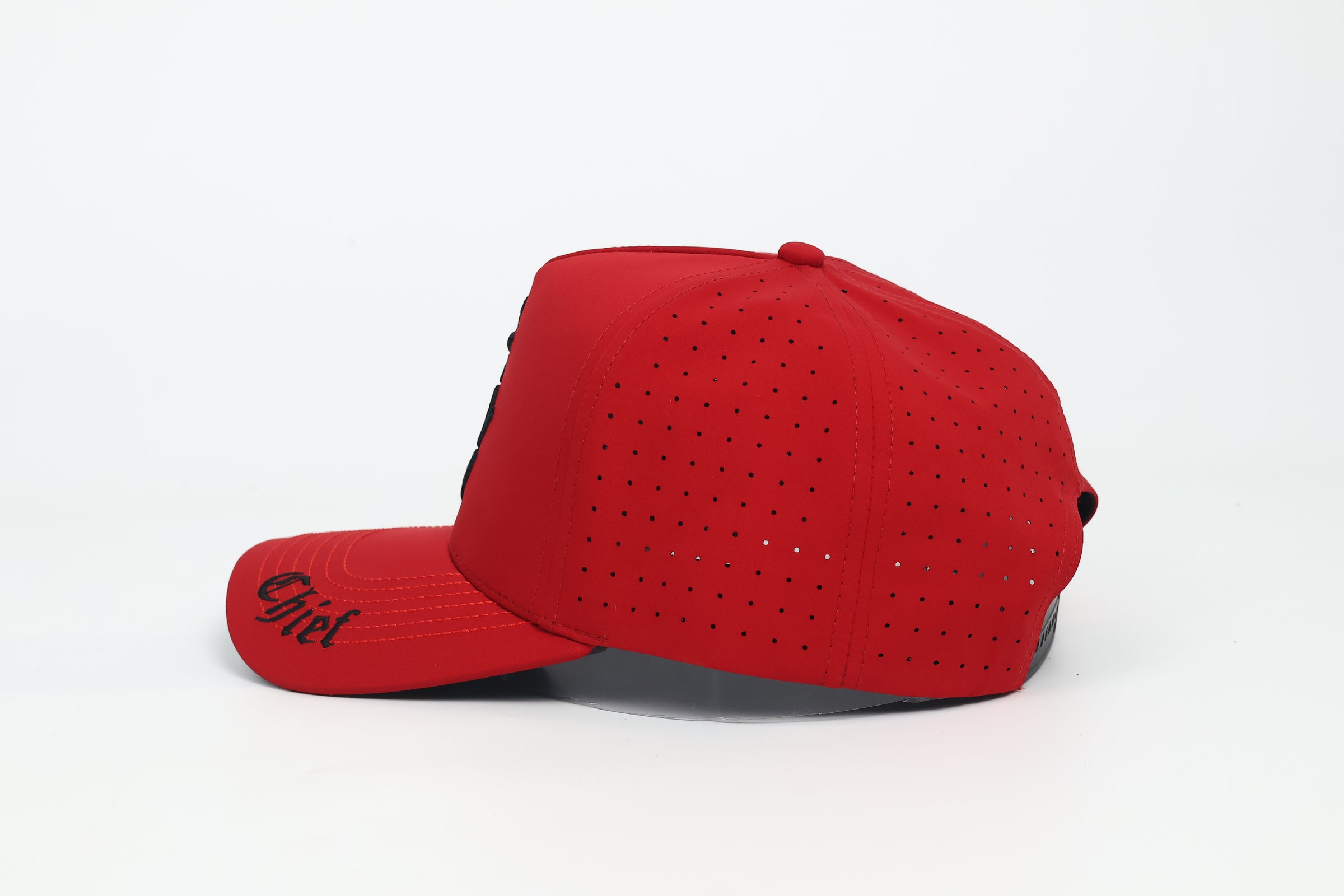No.555 Premium Red CPO|SCPO|MCPO|Black Embroidery Snapback|$34.99|Free Shipping