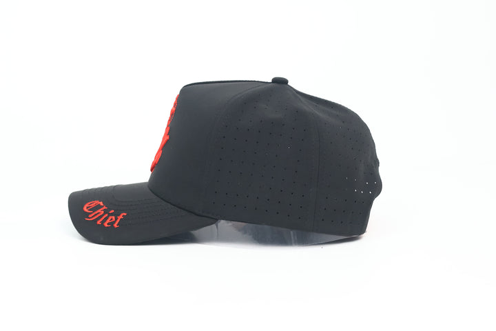 No.28 Premium Chief Heritage Anchor Snapback Vented Cap with Embroidered Brim (Black) $34.99+ Free Shipping