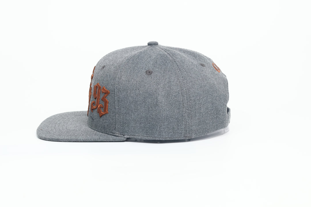 No.59 Premium 1893 Chief Heritage Anchor Flat Bill Ballcap W/ Adjustable Buckle (Grey) $34.99+ Free Shipping