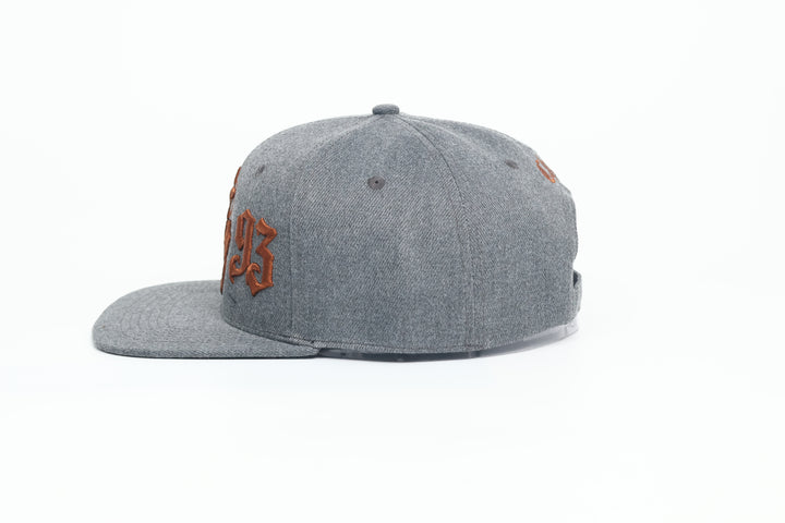 No.59 Premium 1893 Chief Heritage Anchor Flat Bill Ballcap W/ Adjustable Buckle (Grey) $34.99+ Free Shipping