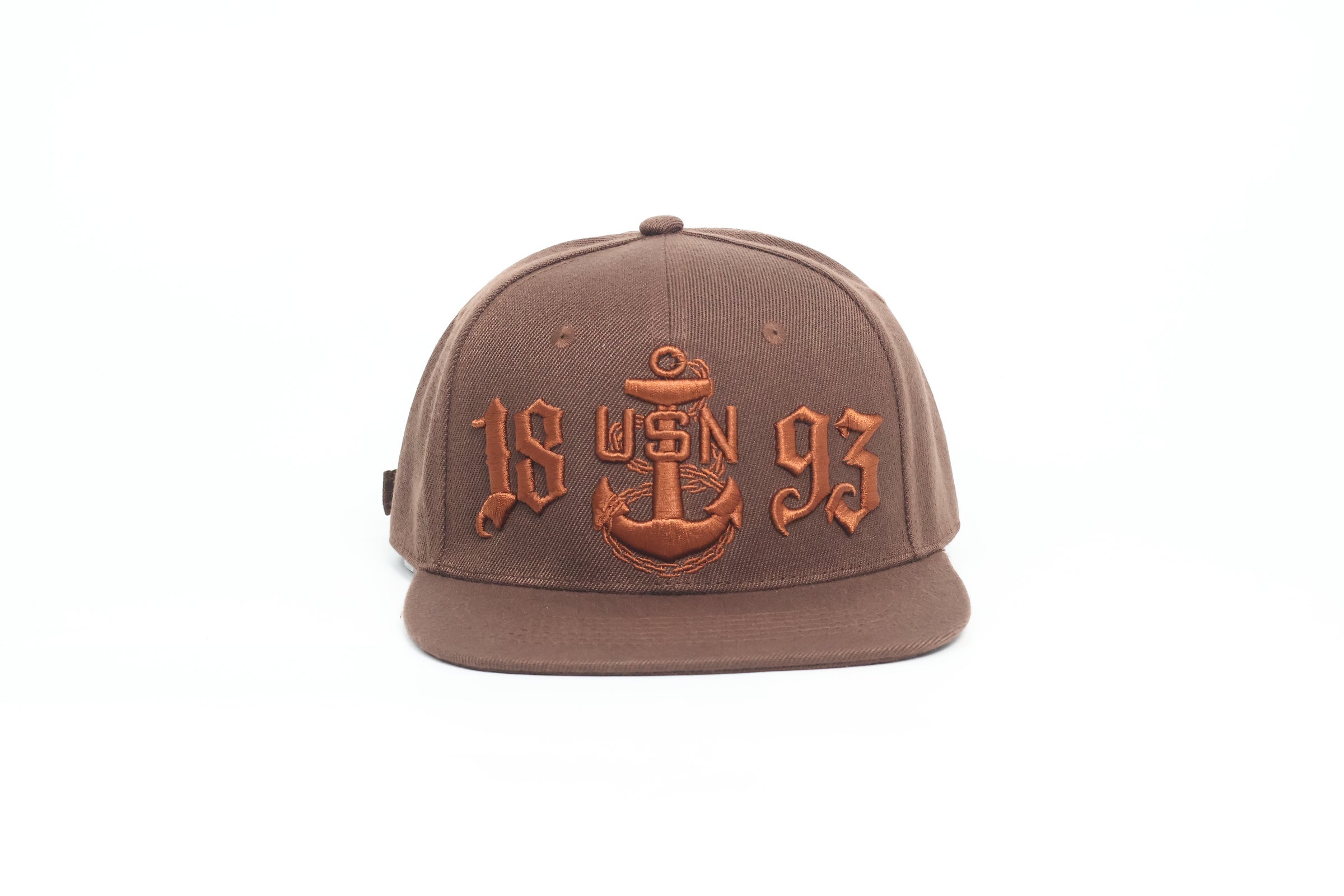 No.93 Premium 1893 Chief Flat Bill Cap | Black, Brown, Gray & Beige | Adjustable Buckle | $34.99 | Free Shipping