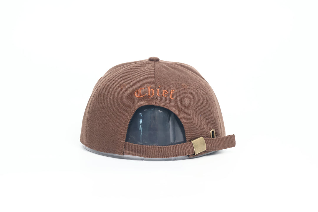 No.90 Premium 1893 Chief Flat Bill Ballcap W/ Adjustable Buckle (Brown) $34.99+ Free Shipping