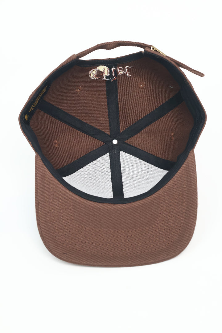 No.90 Premium 1893 Chief Flat Bill Ballcap W/ Adjustable Buckle (Brown) $34.99+ Free Shipping
