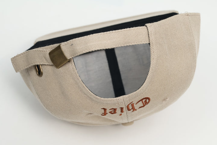 No.91 Premium 1893 Chief Flat Bill Ballcap W/ Adjustable Buckle (Khaki) $34.99+ Free Shipping