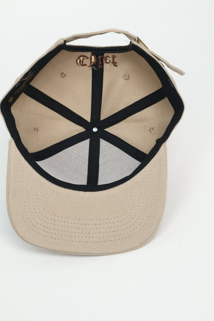 No.91 Premium 1893 Chief Flat Bill Ballcap W/ Adjustable Buckle (Khaki) $34.99+ Free Shipping