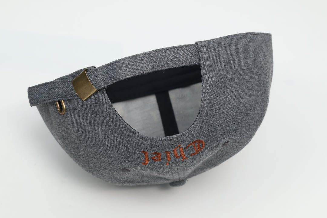 No.92 Premium 1893 Chief Flat Bill Ballcap W/ Adjustable Buckle (Grey) $34.99+ Free Shipping