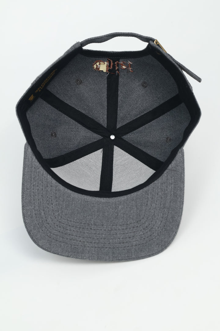 No.92 Premium 1893 Chief Flat Bill Ballcap W/ Adjustable Buckle (Grey) $34.99+ Free Shipping