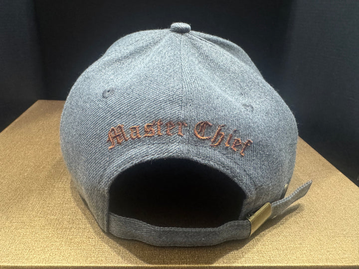 No.100 Premium 1958 Master Chief Flat Bill Ballcap W/ Adjustable Buckle (Grey) $34.99+ Free Shipping
