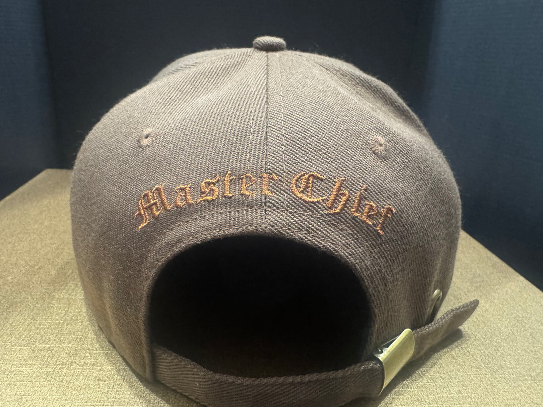 No.99 Premium 1958 Master Chief Flat Bill Ballcap W/ Adjustable Buckle (Brown) $34.99+ Free Shipping