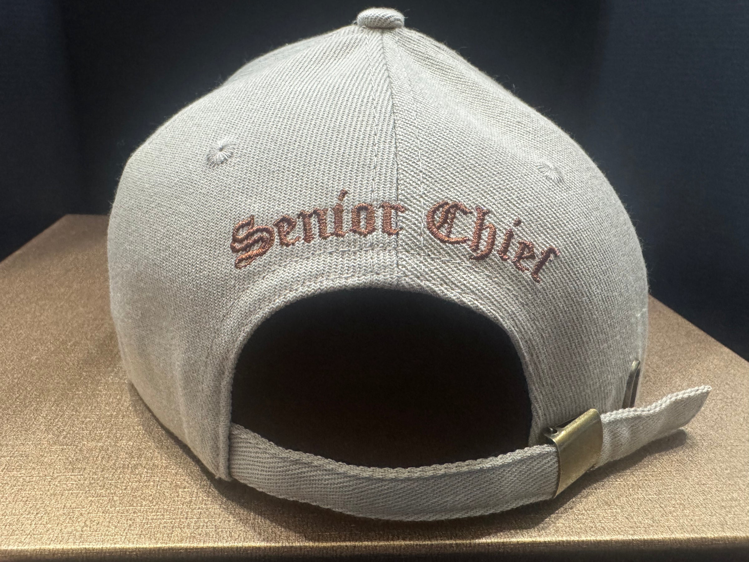 No.94 Premium 1958 Senior Chief Flat Bill Cap | Black, Brown, Gray & Beige | Adjustable Buckle | $34.99 | Free Shipping