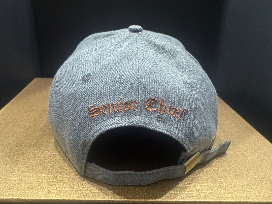 No.47 Premium 1958 Senior Chief Flat Bill Ballcap W/ Adjustable Buckle (Grey) $34.99+ Free Shipping
