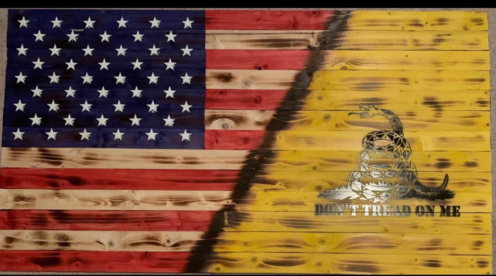 36"x19" Dual Flag Coin Rack