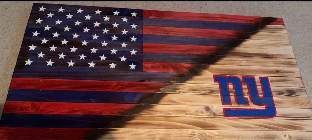 36"x19" Dual Flag Coin Rack