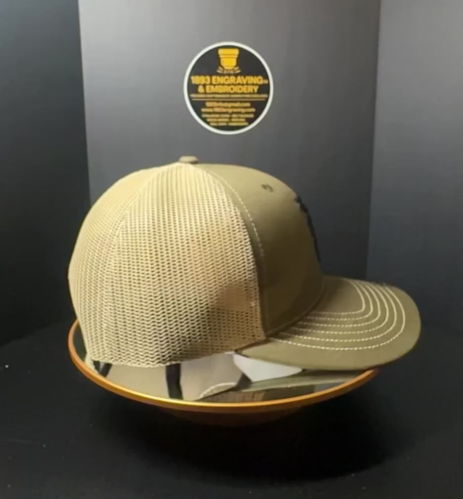 No. 66 Premium Master Chief Snapback Ball Cap (Trucker) OD Green with Tan Mesh $29.99+ Free Shipping