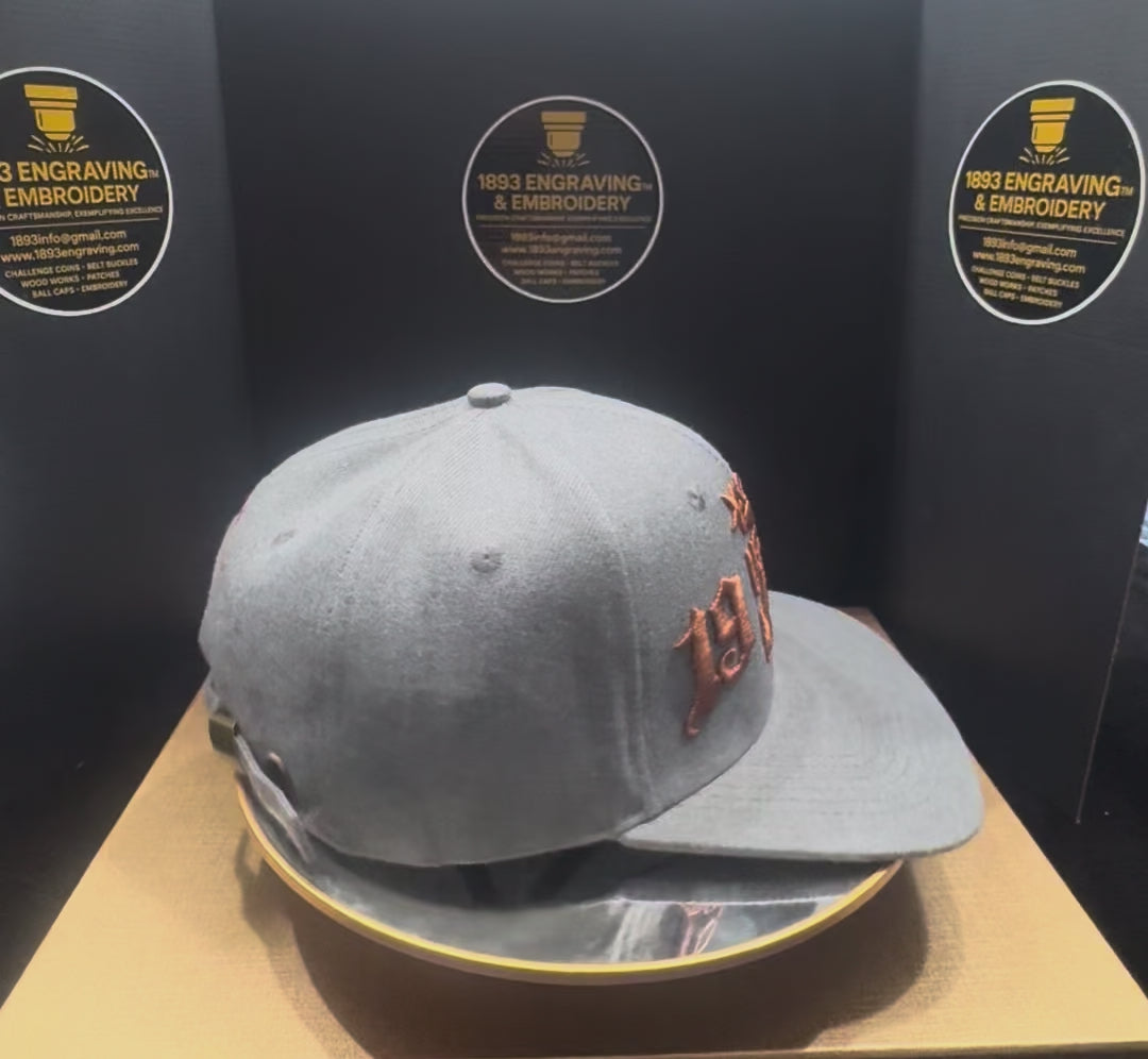 No.46 Premium 1958 Master Chief Flat Bill Ballcap W/ Adjustable Buckle (Grey) $34.99+ Free Shipping