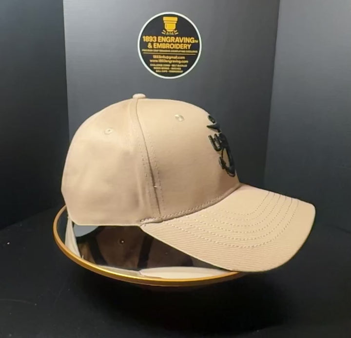 No. 52 Premium Chief Velcro Back Ballcap with Heritage Anchor (Khaki) $29.99+ Free Shipping